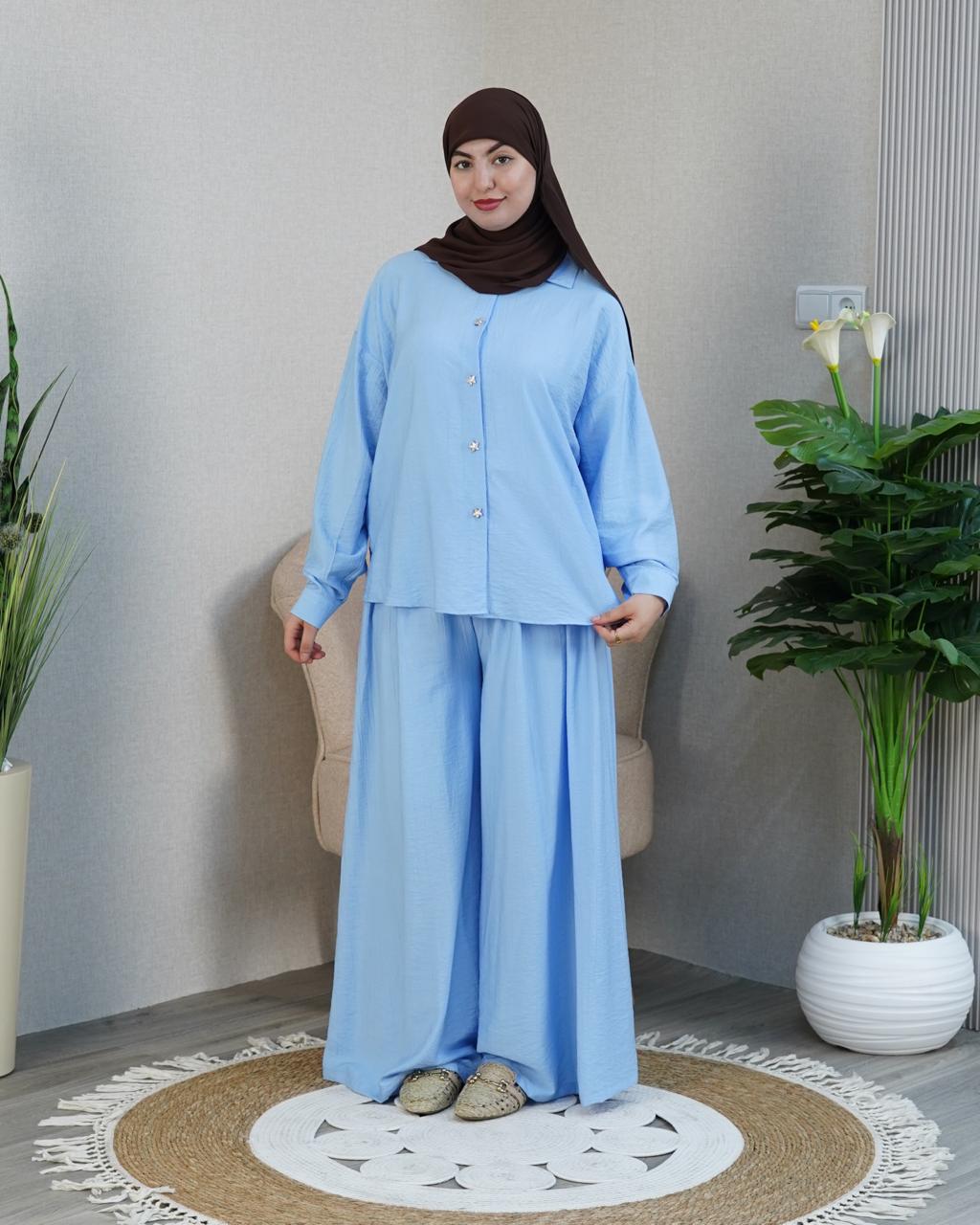 Ensemble Crinkle Crepe